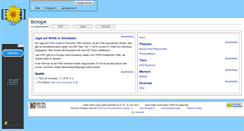Desktop Screenshot of biologie.ch